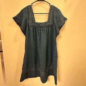 Abercrombie & Fitch faux denim dress